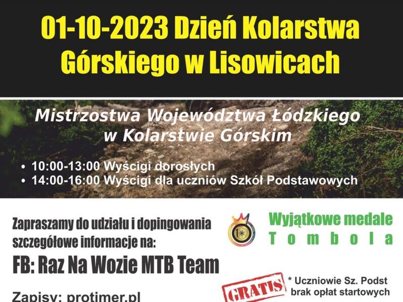 KOLARSTWO GÓRSKIE W LISOWICACH