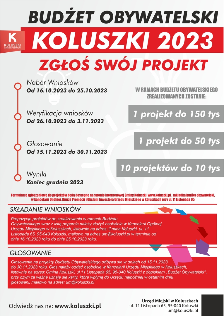 plakat budżet Obywatelski