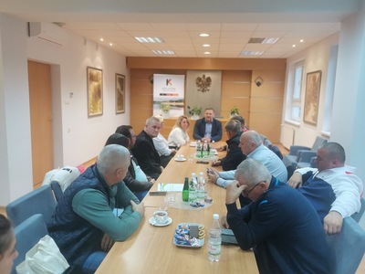 delegacja w UM Koluszki
