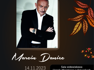 plakat wydarzenia M. Daniec