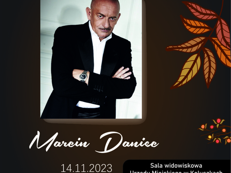 plakat wydarzenia M. Daniec