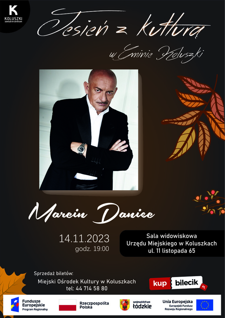 plakat wydarzenia M. Daniec