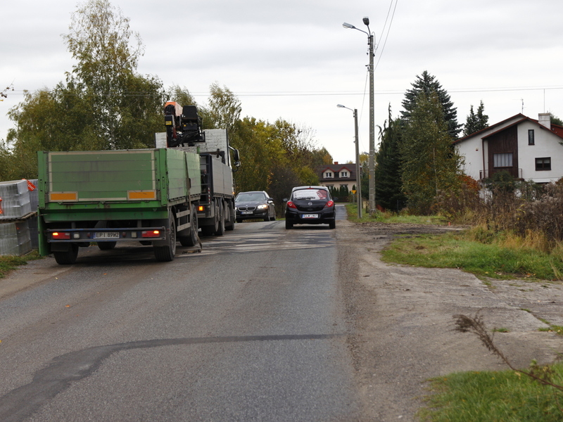 widok budowy ścieżki