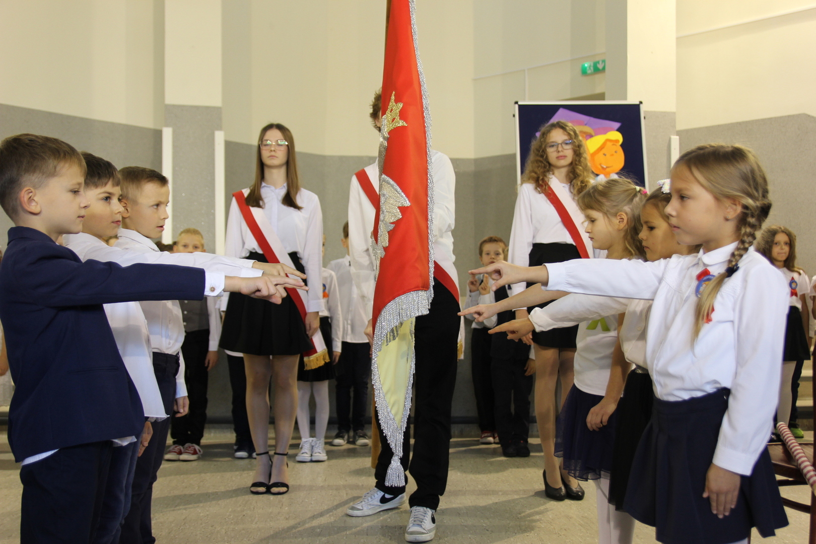 Ślubowanie pierwszaków w „Jedynce”