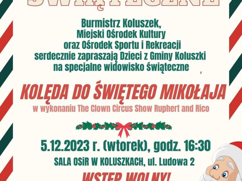plakat wydarzenia