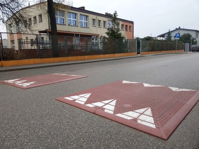 widok przejścia dla pieszych