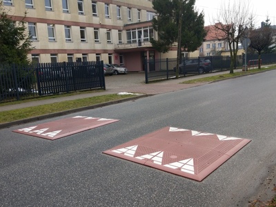 widok przejścia dla pieszych