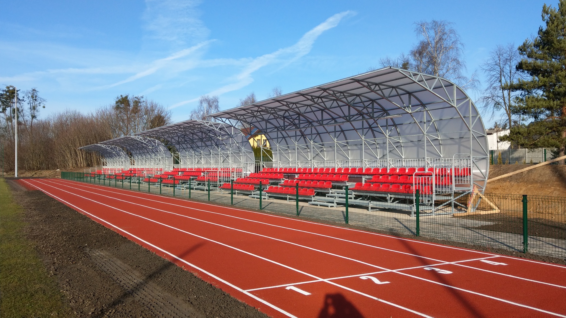 różyca widok nowego stadionu