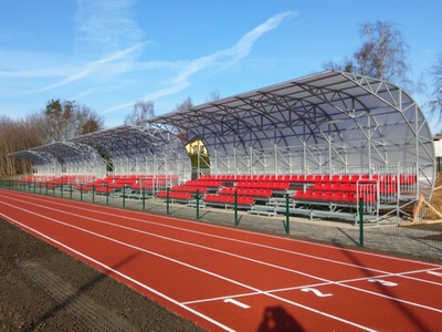 różyca widok nowego stadionu
