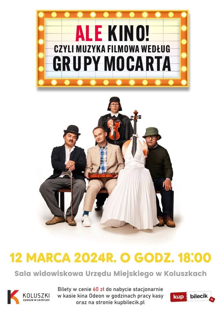 plakat f=grupa Mocarta