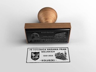 pieczątka jubileusz kOLUSZEK