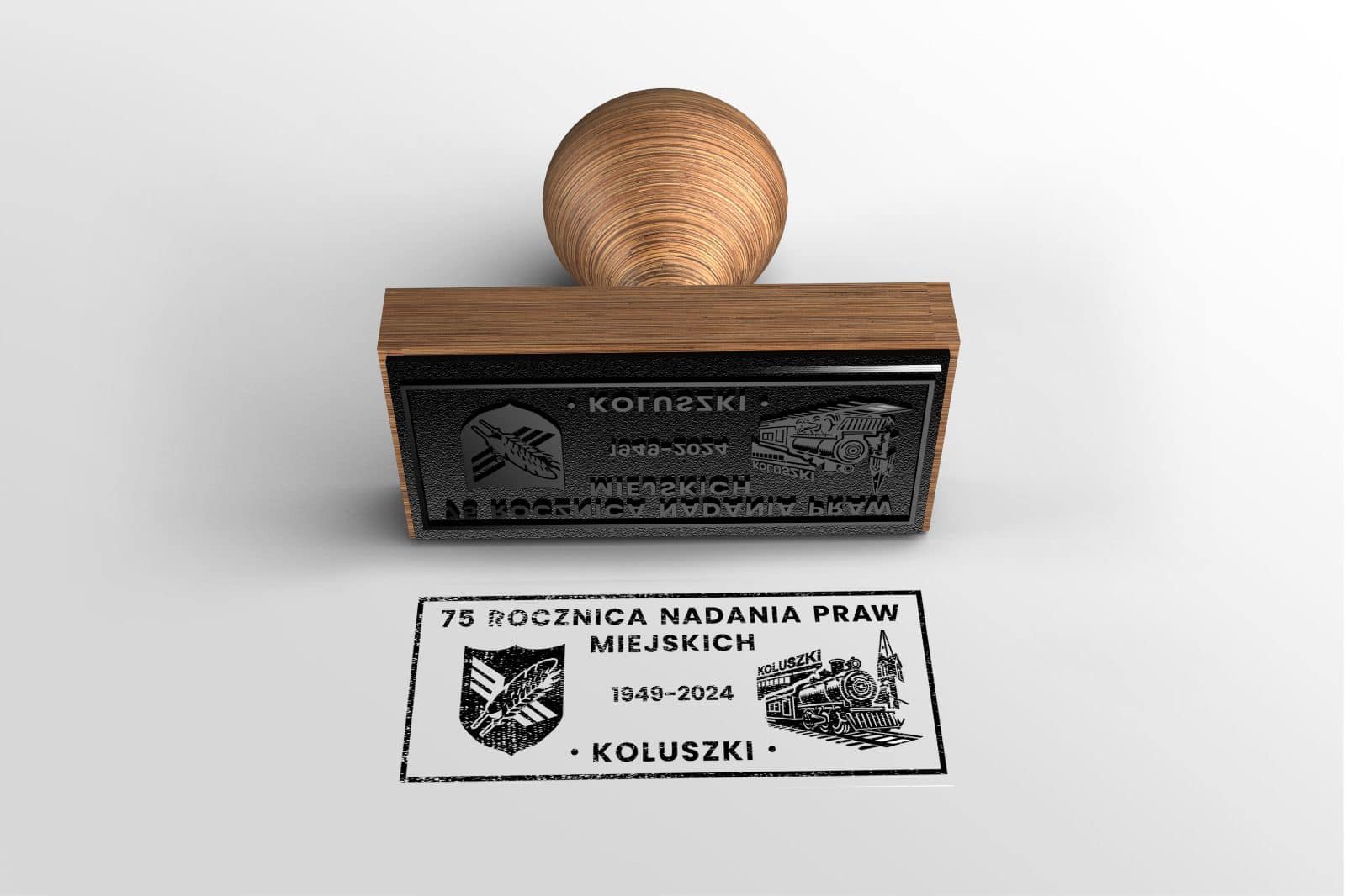pieczątka jubileusz kOLUSZEK