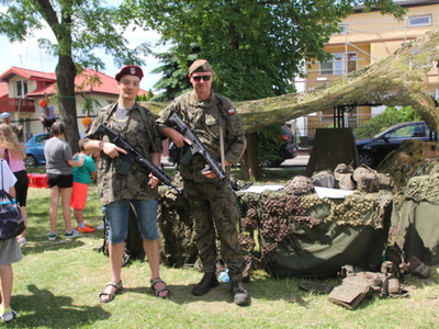 Piknik Rodziny Wesoła Sobota w SP nr 1 w Koluszkach