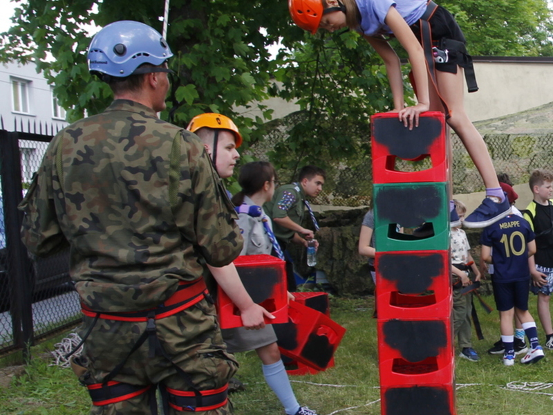 Piknik Rodziny Wesoła Sobota w SP nr 1 w Koluszkach