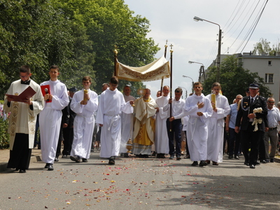 Boże ciało w Koluszkach