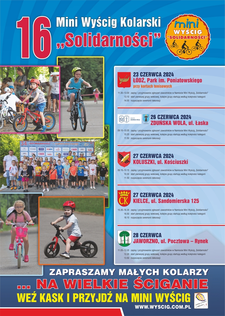 plakat mini wyścig