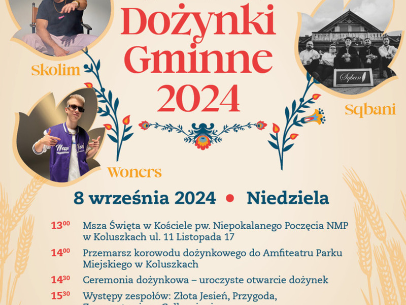 plakat dożynki