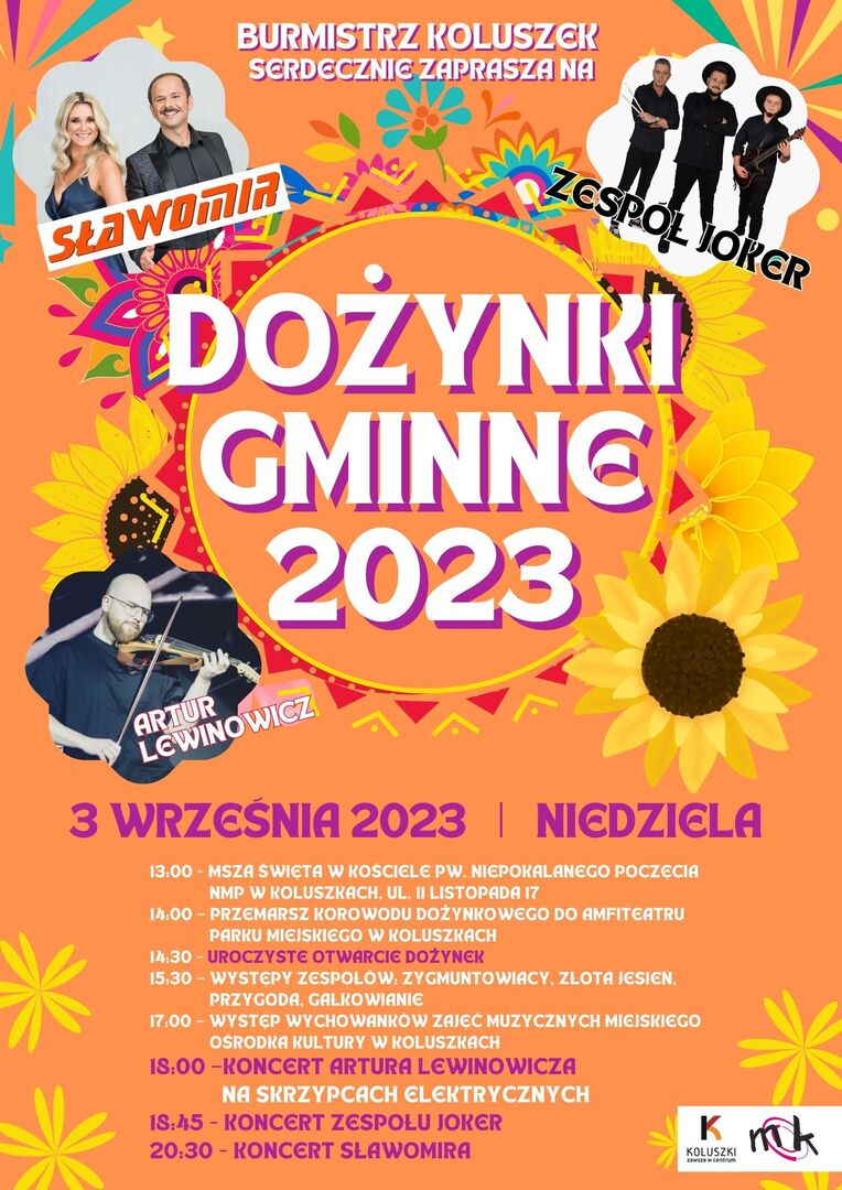plakat dozynki