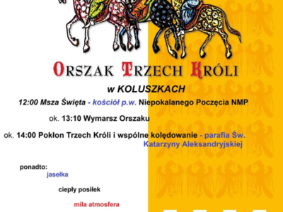 plakat Orszak Trzech Króli