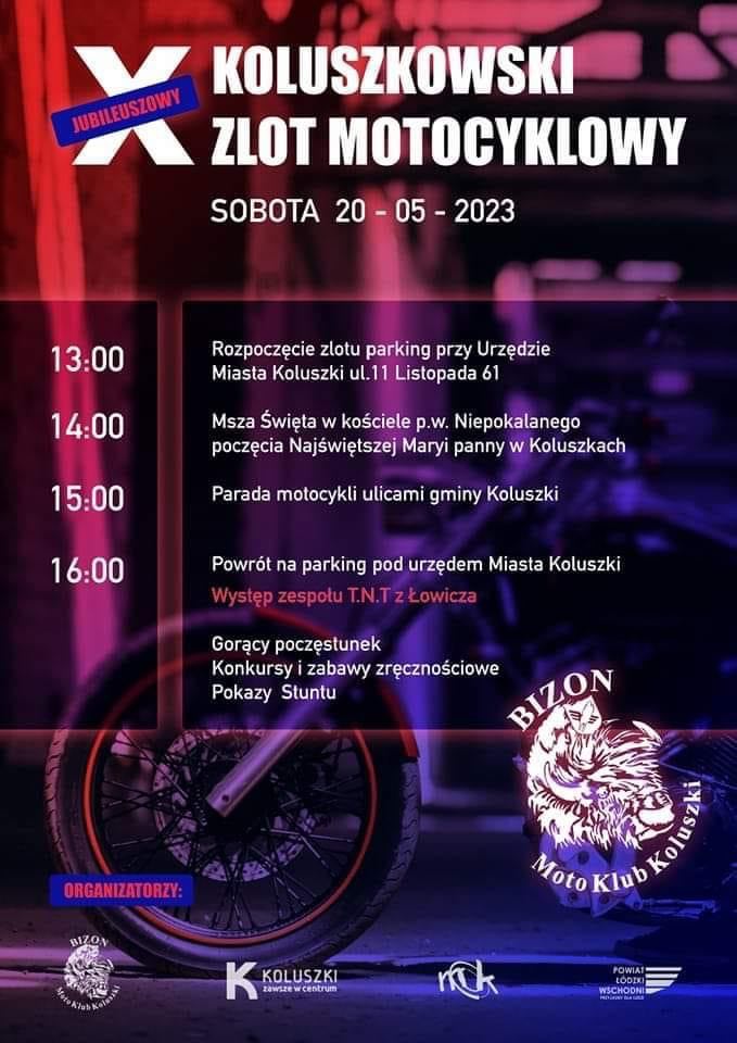 plakat zlot motocyklowy