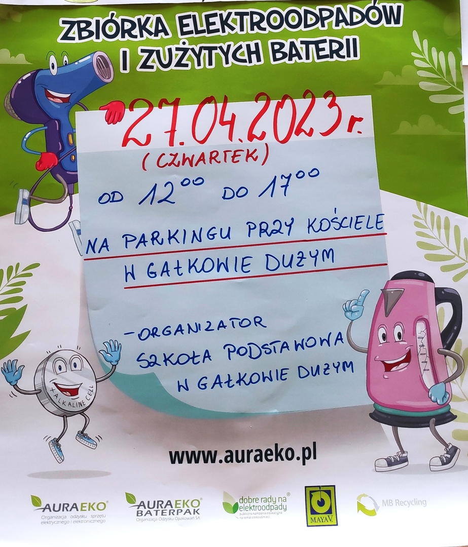plakat informacyjny