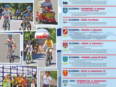 plakat mini wyścig