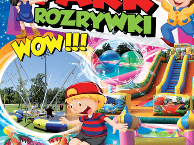 Dmuchańce w Parku Miejskim w Koluszkach