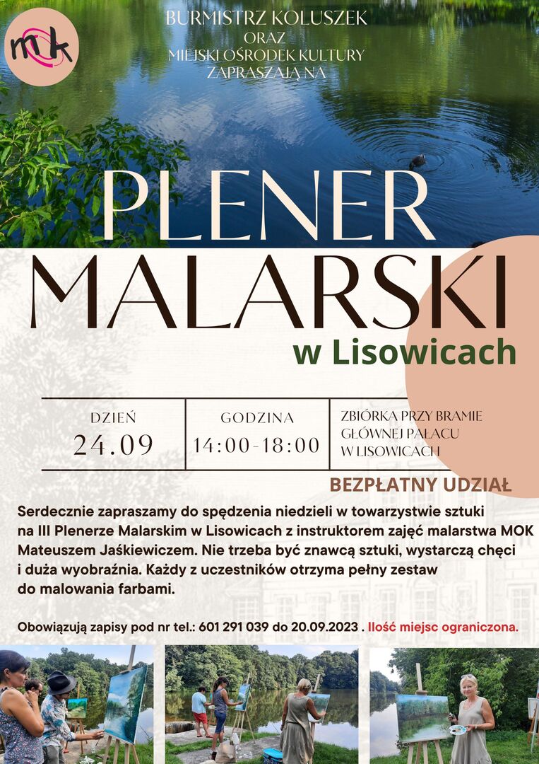 plakat wydarzenia