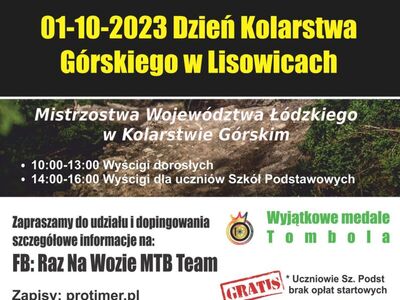 plakat dzień kolarstwa