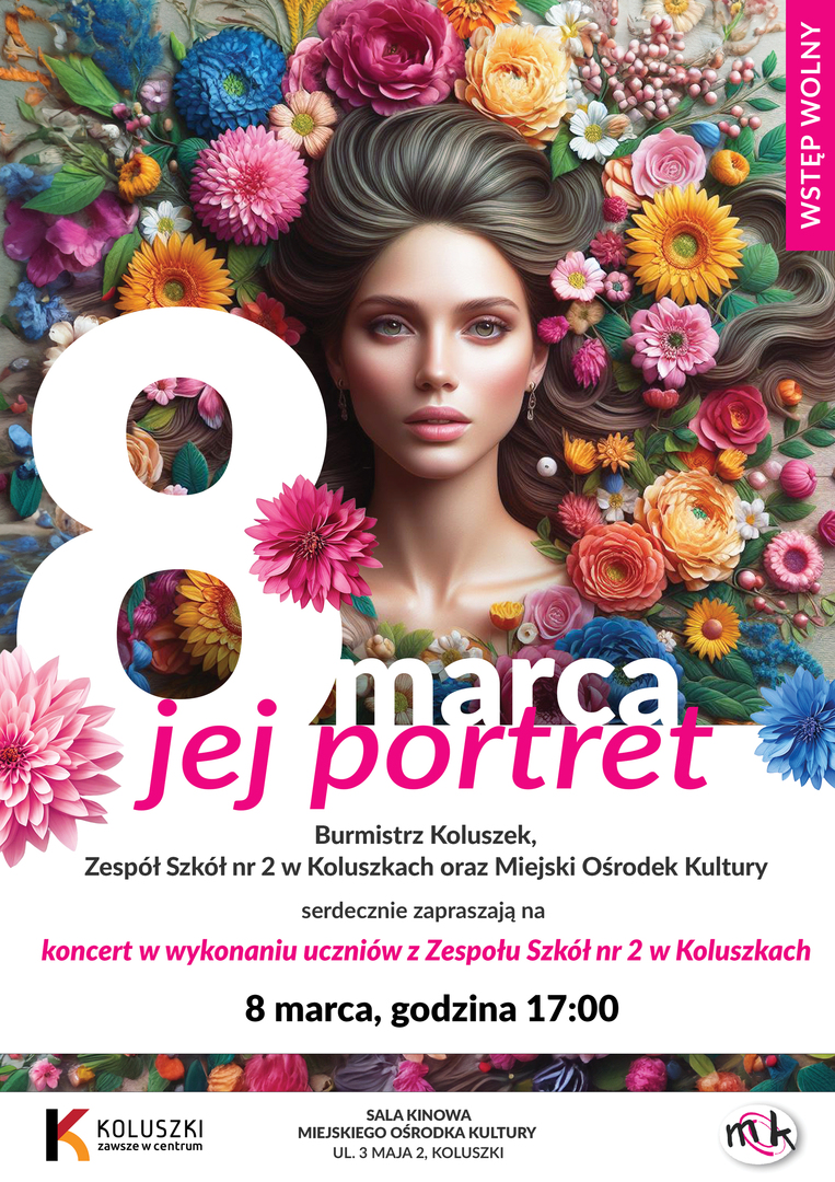 plakat 8 marca
