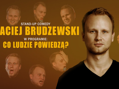 Maciej Brudzewski w nowym programie "Co ludzie powiedzą?' w Koluszkach