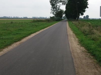 Przebudowa drogi gminnej Rudowo - Leszczyn Księży etap II