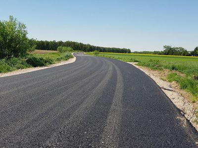 Przebudowa drogi gminnej Umienino – Pęszyno