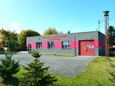 Remont strażnicy OSP w Zągotach