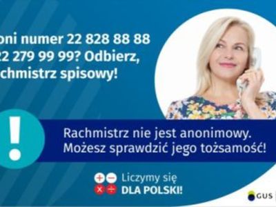Dzwoni numer 22 828 88 88?  Odbierz, to rachmistrz spisowy!