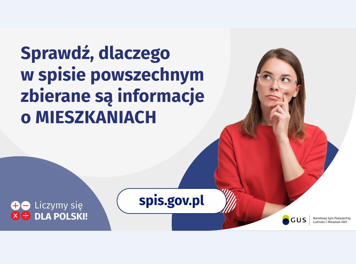 infografika - Dlaczego w spisie powszechnym są pytania o mieszkanie?