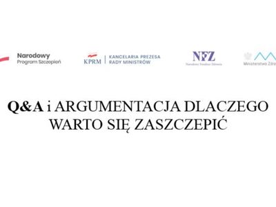 baner - Q&A I ARGUMENTACJA DLACZEGO WARTO SIĘ ZASZCZEPIĆ