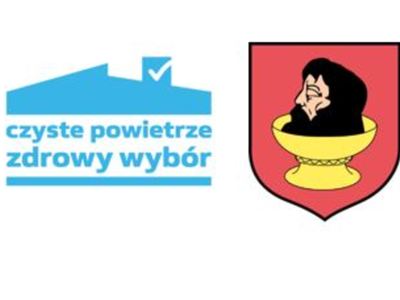 czyste powietrze + herb gminy