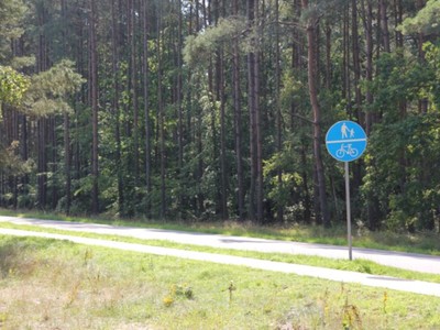 znak rowerowy
