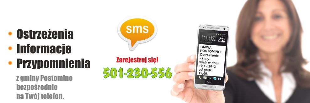 Plakat dot. sms
