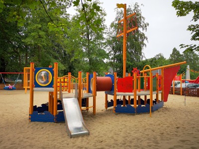 plac zabaw - statek