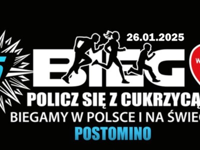 Plakat Bieg Policz się z cukrzycą