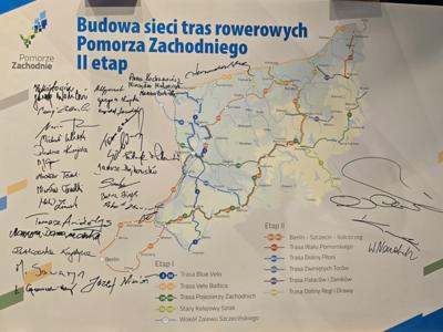 Budowa sieci tras rowerowych podpisanie listu intencyjnego