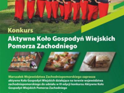 Plakat konkurs Aktywne Koło