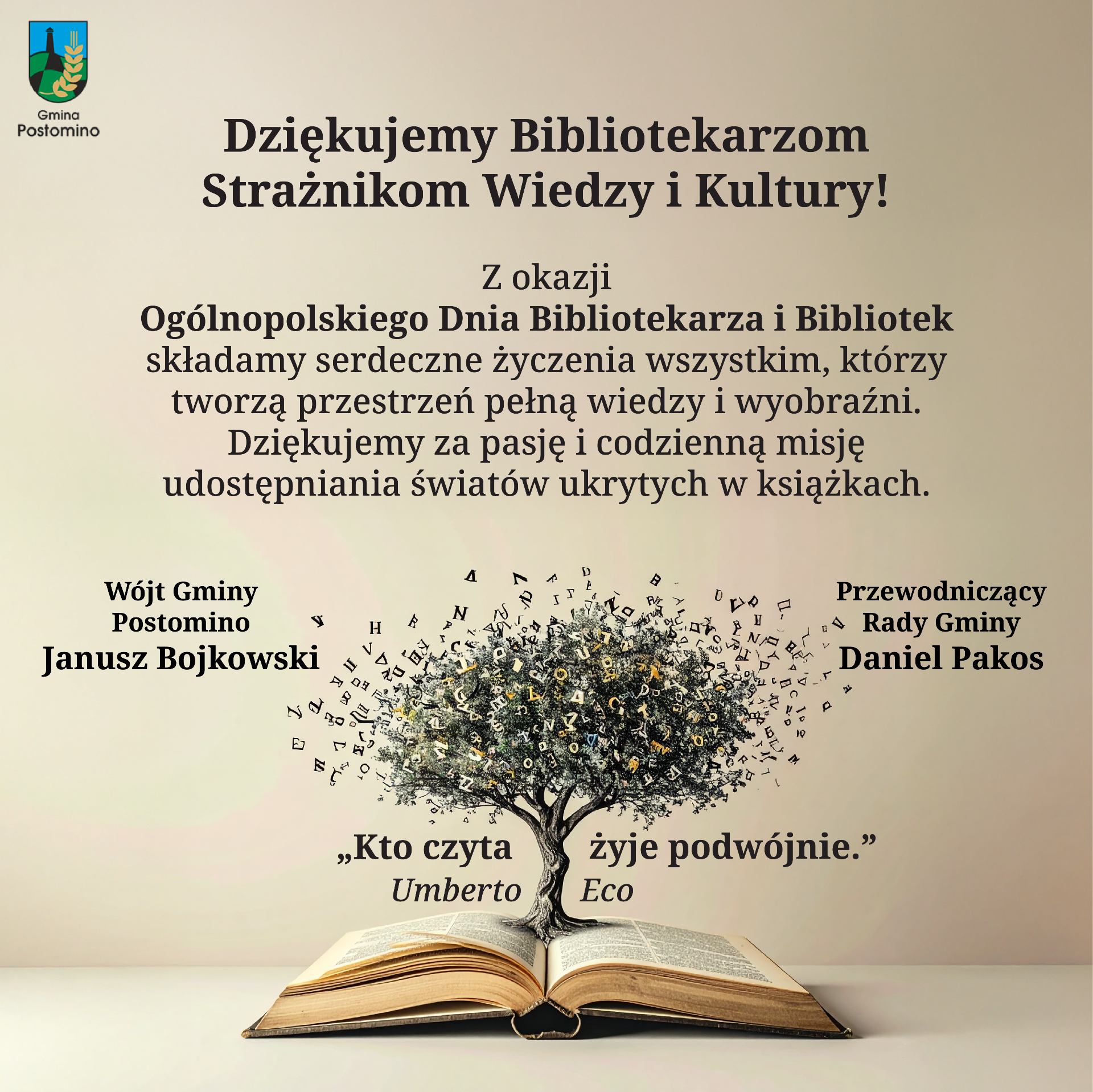 8 maja Dzień Bibliotekarzy i Bibliotek