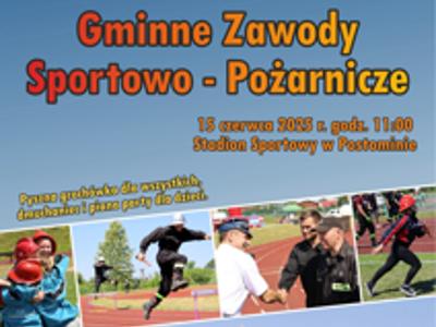 Plakat zawody OSP
