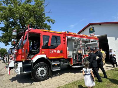 Poświęcenie wozu OSP Masłowice