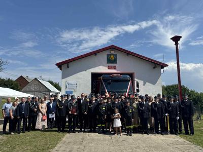 Poświęcenie wozu OSP Masłowice