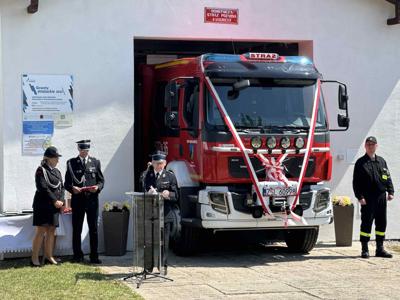 Poświęcenie wozu OSP Masłowice