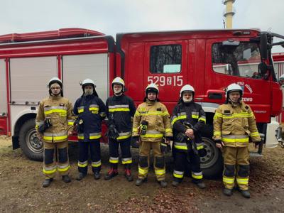 Druhowie z OSP Chudaczewo